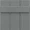 Ekena Millwork 12"W x 12"H True Fit PVC Joined Board-n-Batten Shutters Sample, Ocean Swell SAMPLE-TFPBBCH - alternate 1
